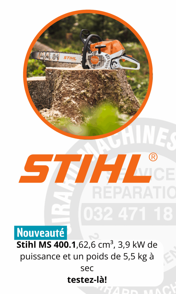 Nouvelle tronçonneuse Stihl MS 400.1 modèle de test disponible! – Image 2